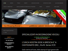 Tablet Screenshot of carwrappingbrescia.com